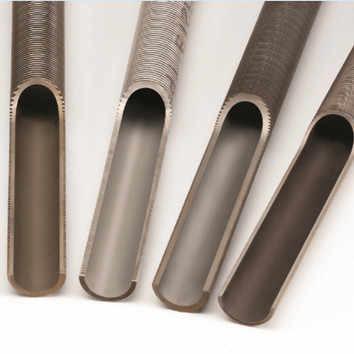 DELLOK Inner Groove/Inner/Internal Aluminium Low Fin tube,Low-Finned Tub