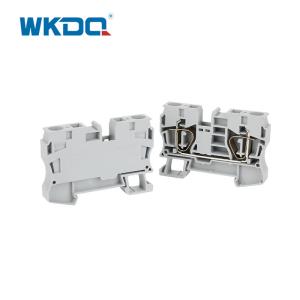 Screwless Din Rail Nylon PA66 JST 10 Spring Terminal Block