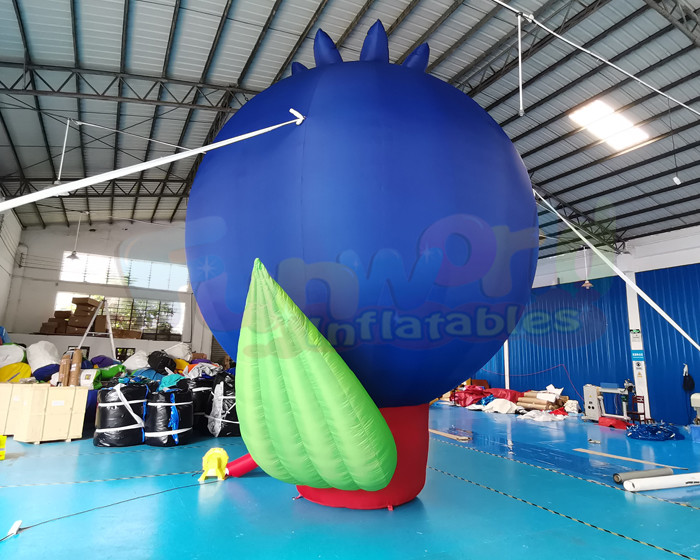 0.9mm PVC Tarpaulin Advertising Inflatables Flower Air Characters