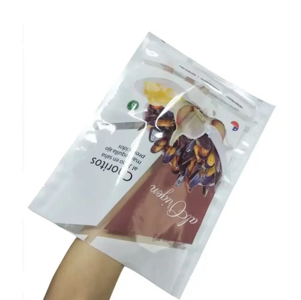 Custom Printed Reusable Vacuum Seal Zip Lock Snack Food Beef Jerky Packaging Bags