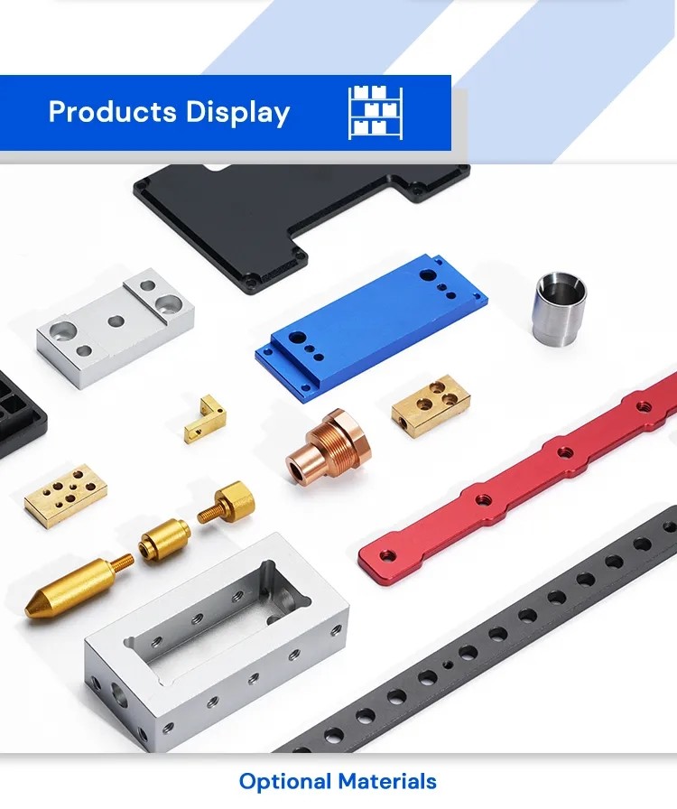 Durable CNC Rapid Prototype Machining Milling Aluminium Parts