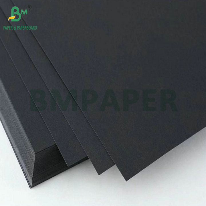 A0 A1 250g 300g Black Cardstock For Making Cosmetic Box 70cm x 100cm 