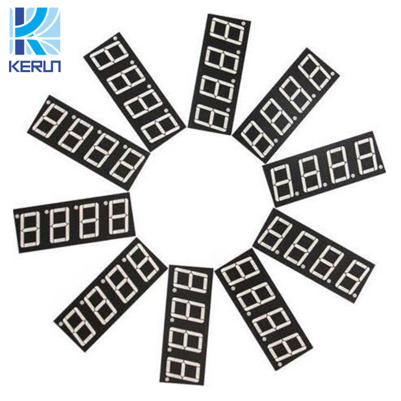 Electric White Color Four Number 7 Segment Digital Display 0.56" LED Module