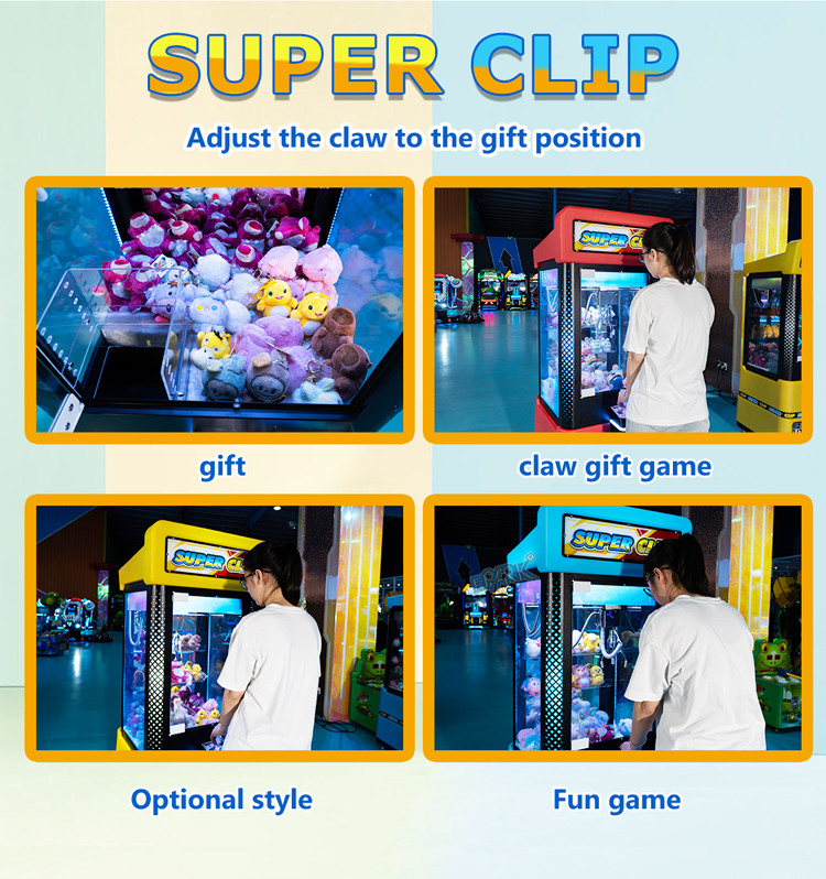 Commercial Full Size Claw Crane Machines Doll Theme House FEC Mall Toy Catcher Vending Arcade Machine
