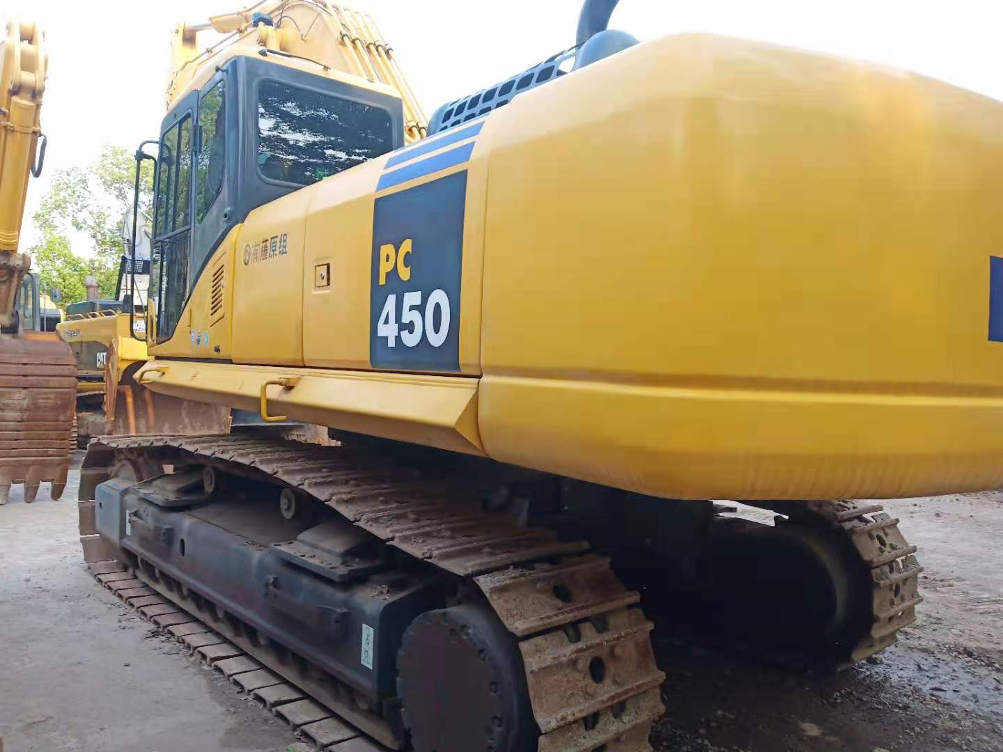 Blue 45 Ton Komatsu Excavator with 259KW Power 2.1m Bucket Capacity Low Hours