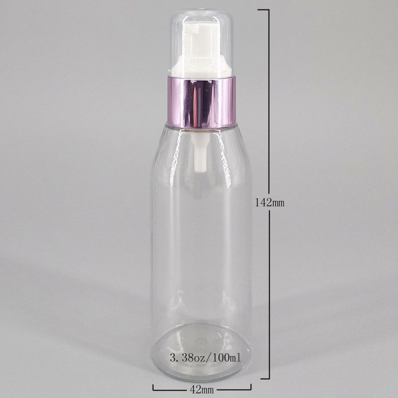 PET 24mm 3.38oz Plastic Lotion Bottles