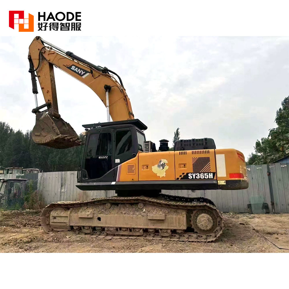 Second-Hand Excavator Sany Sy365-9 Genuine Large Used Excavator Sy335/365/485/500