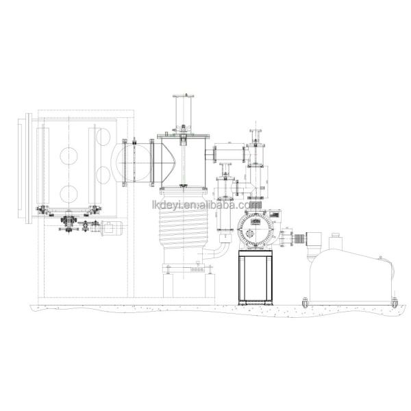second hand pvd vacuum coating machine used pvd coating machine