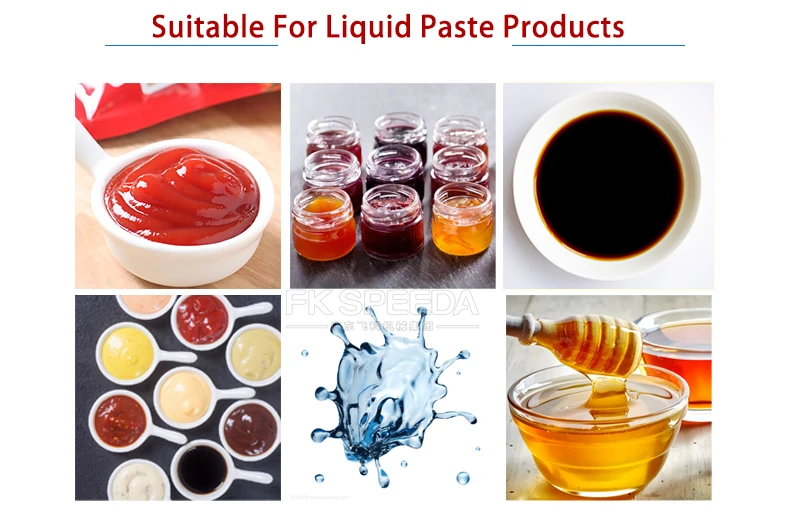 Multi-Function Powder Packing Machine for Honey Chili Paste Sauce Tomato Sauce Sachet