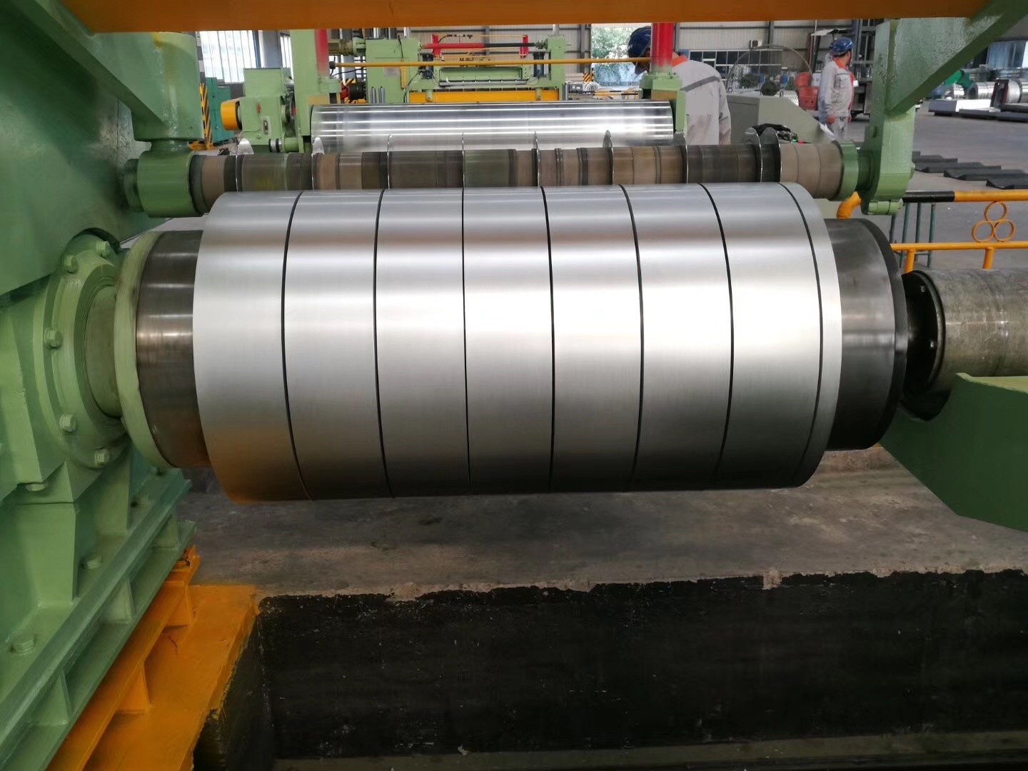 G550 Afp Anti Finger Print Hot DIP Galvalume Steel Strip Zincalume Slit Coil For Purlin 0.95*182mm