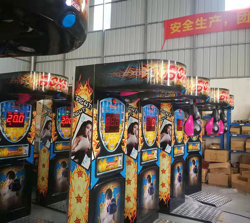 Latest Model Coin Operated Electronic Sport Punch&Kick Boxing Arcade Game Machine Price