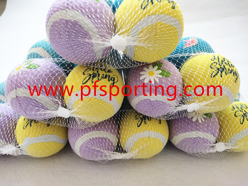 Manufacturers Cheapest OEM Professional Wholesale Interactive Pet Dog Rubber Tennis Ball Dog Toys