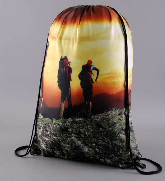 Custom Drawstring Bag/ Promotional drawstring backpack/Polyester Drawstring Bag