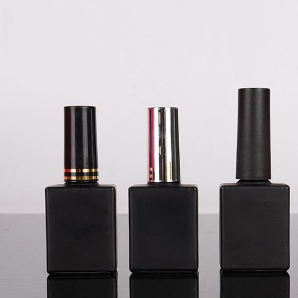 UV gel glass bottle manufacturers nail polish oil Glass Cosmetic bottle with