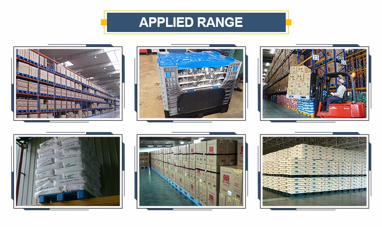 corrugated plastic tub storage pallet