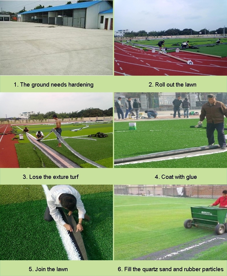 Artificial Soccer Turf For Outdoor Indoor Football Field Good Water Permeability