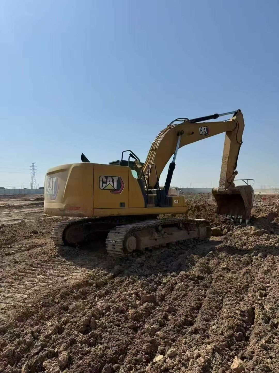 Used Cat336 Excavator Hydraulic Pipeline Original Mining Projects Digger