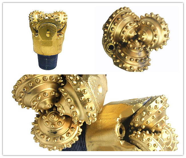 Customized Sizes Roller Cone Drill Bits Wear Resistance Prolonged Drilling