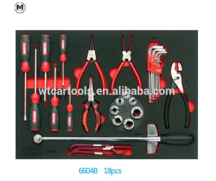 Convenient Trolley Tool Set for Workshop Car Maintenance 3 Drawers 1 Included