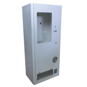 Computer Mainframe Case Shell with Burr Cleaned Surface Finish and Forming