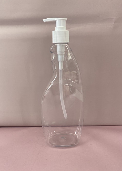 550ML Yellow Shampoo Conditioner, Body Wash Refillable Shower Bottles with Pumps