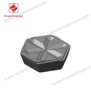 CNC Reaming Insert with PVD Coating HYH1003R0.8-1 HYB208, Suitable For Difficult
