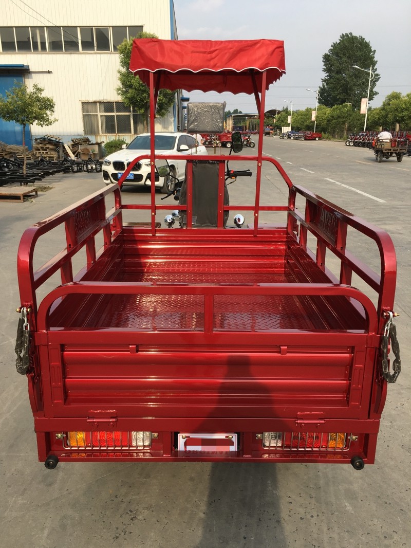 Rickshaw 1.8m*1.2m 175cc 3 Wheel Petrol Tricycle