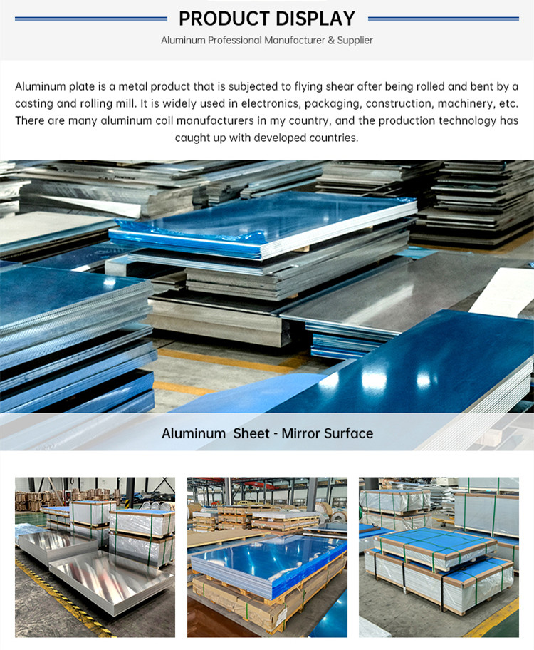 1050 1100 Aluminium Alloy Sheet 3mm Thick H14 H24 Cold Finished