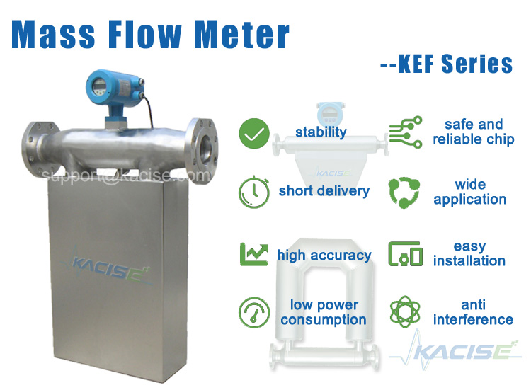 High Viscosity Coriolis Mass Flow Meter 0 - 1000kg/h