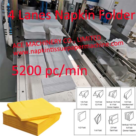 restaurant napkin machine