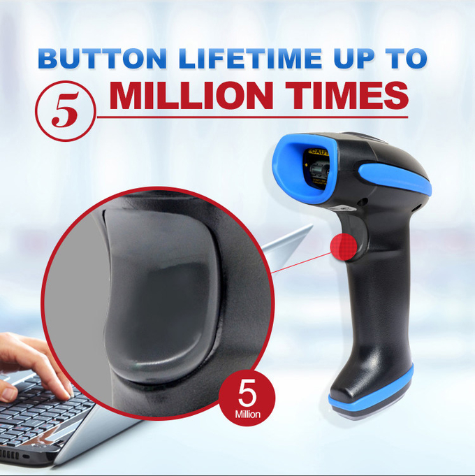 Handheld Portable Wired Wireless 1D Bar Code Reader 2D QR Barcode Scanner For POS System