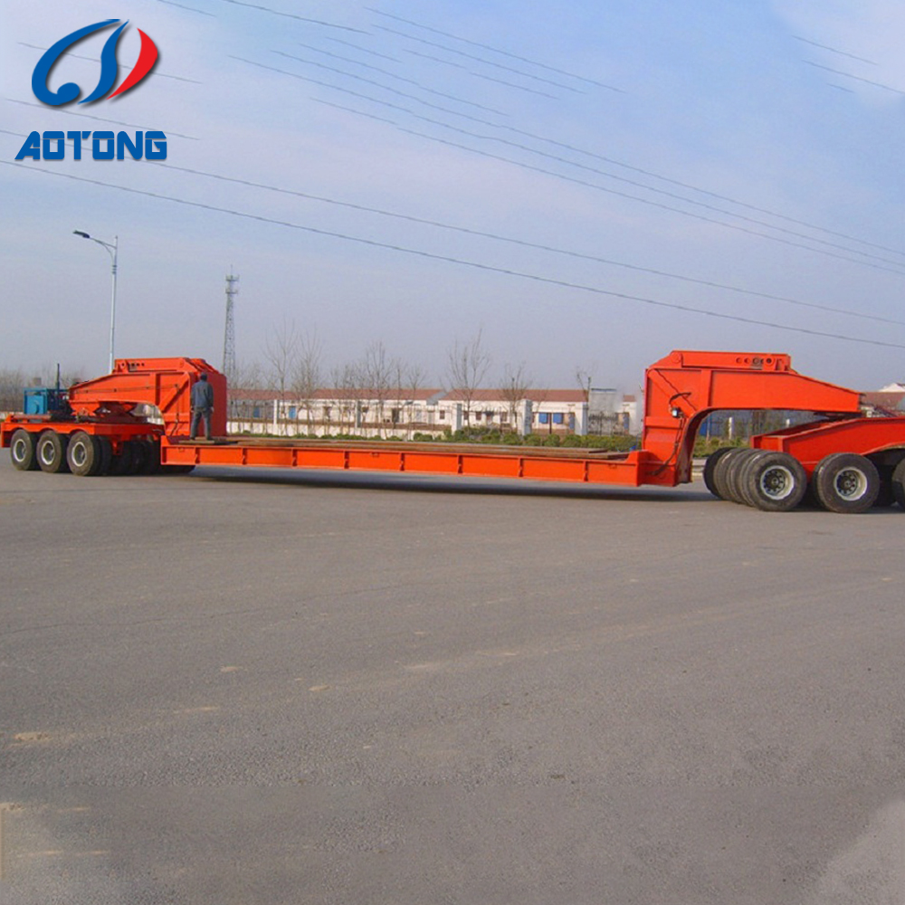 Hydraulic Multi Axle 35-100 Ton Bulk Cargo Carrier Lowboy Trailer Within Your Budget
