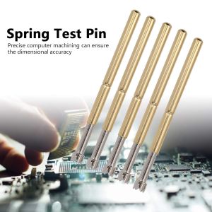 Spring Test Probes, 100Pcs P125-Q High Accuracy Round Pogo Pins for PCB Board