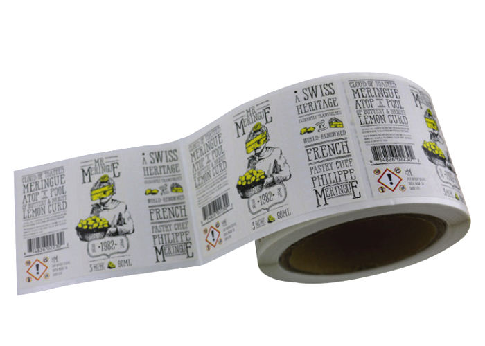 White Casting Coated Paper For Self Adhesive Sticker Paper Purpose