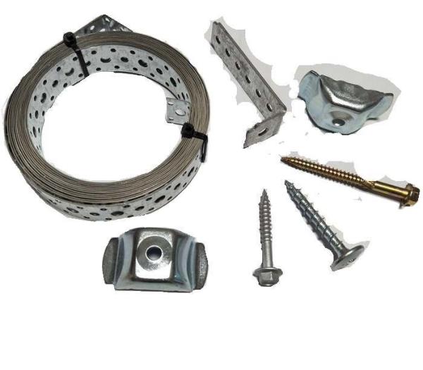 Surealong Galvanized Metal Hot Dip Strap Brace Tensioners for Industrial