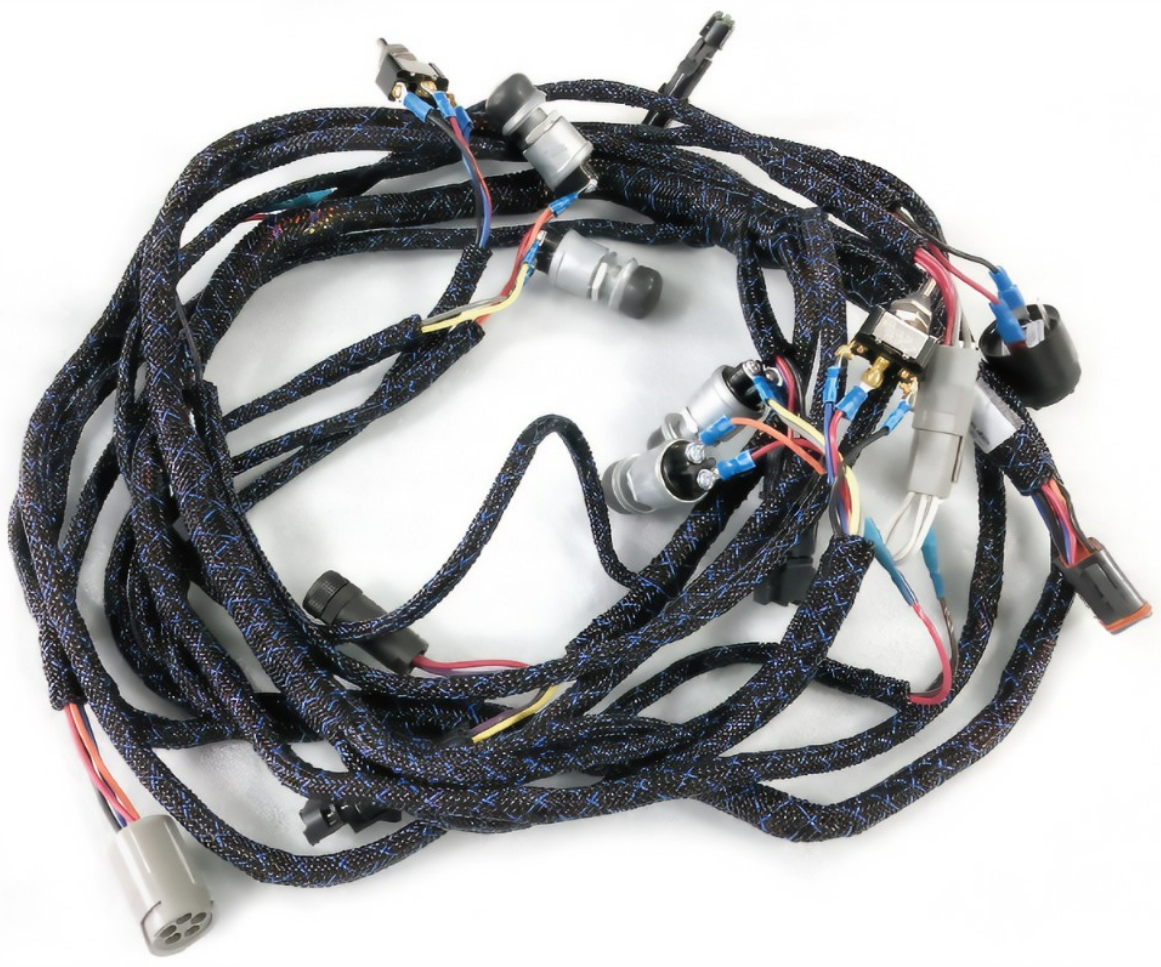 Construction Machinery Parts Engine Wiring Harness for Energy Vehicle Charging Plug