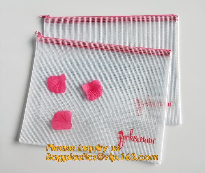 Plastic Bag OEM Custom PVC Loop Handle Image Printed Plastic Shopping Bag,Promotional Clear Waterproof Plastic Cosmetic