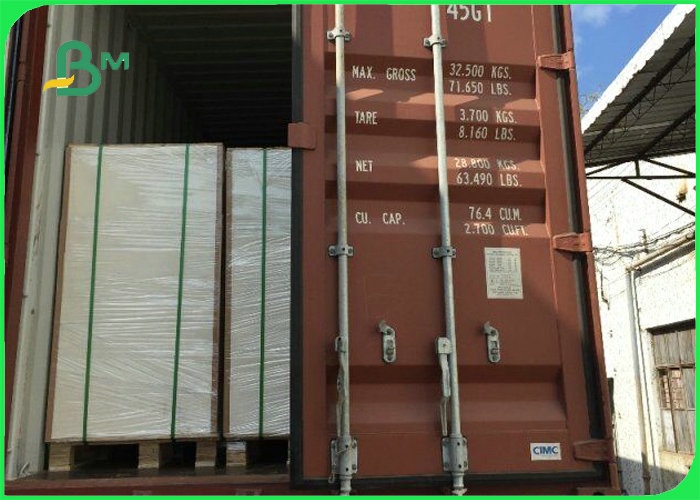 250gsm 300gsm 350gsm + 15g PE Coated Cardboard For Fast Food Packages 