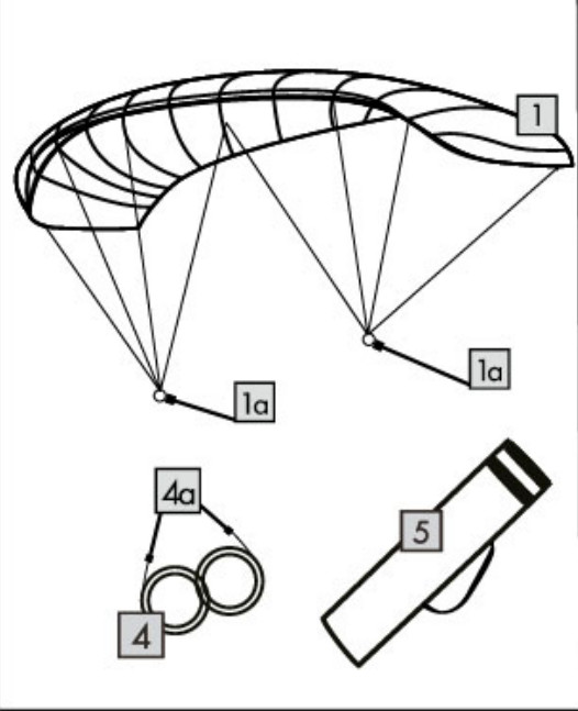 Bright Color Parafoil Stunt Kite Customized Design For Entertainment