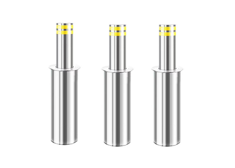 K4 Stainless Steel 4s 1000mm height Hydraulic Rising Bollard