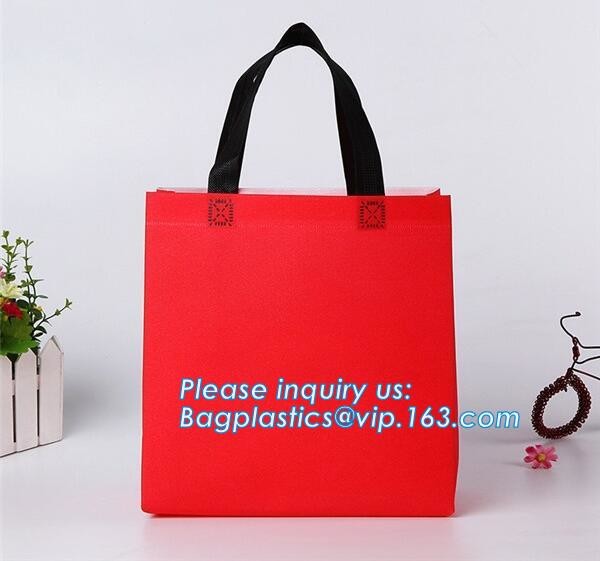 Custom Promotional shopping tote fabric polypropylene laminated pp non woven bag, Wholesale high promotion laminated rec