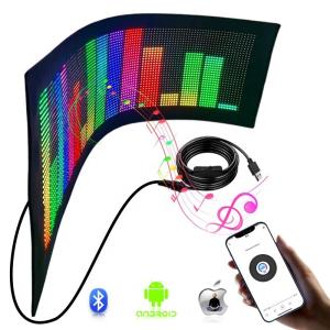 Portable Pixel RGB LED Matrix Panel Digital Message Screen for Flexible