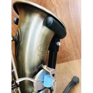 Baritone Saxophone customise making available bari sax matt black nickel plated