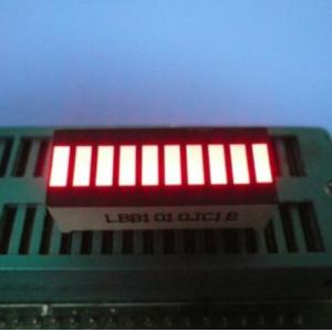25.4x10.1mm Multi-color 10-segment LED Display Modules Lightbar