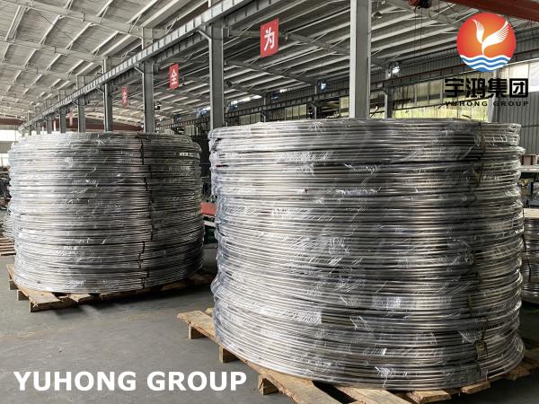 Stainless Steel Bright Annealed Coil Tube ,ASTM A249 / TP316L,TP316Ti ,TP321