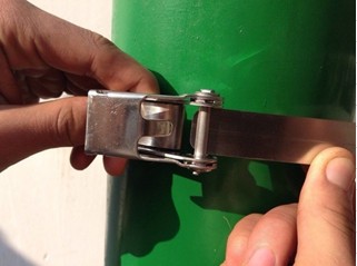 LKS-900mm Universal Stainless Steel Clamping Ties
