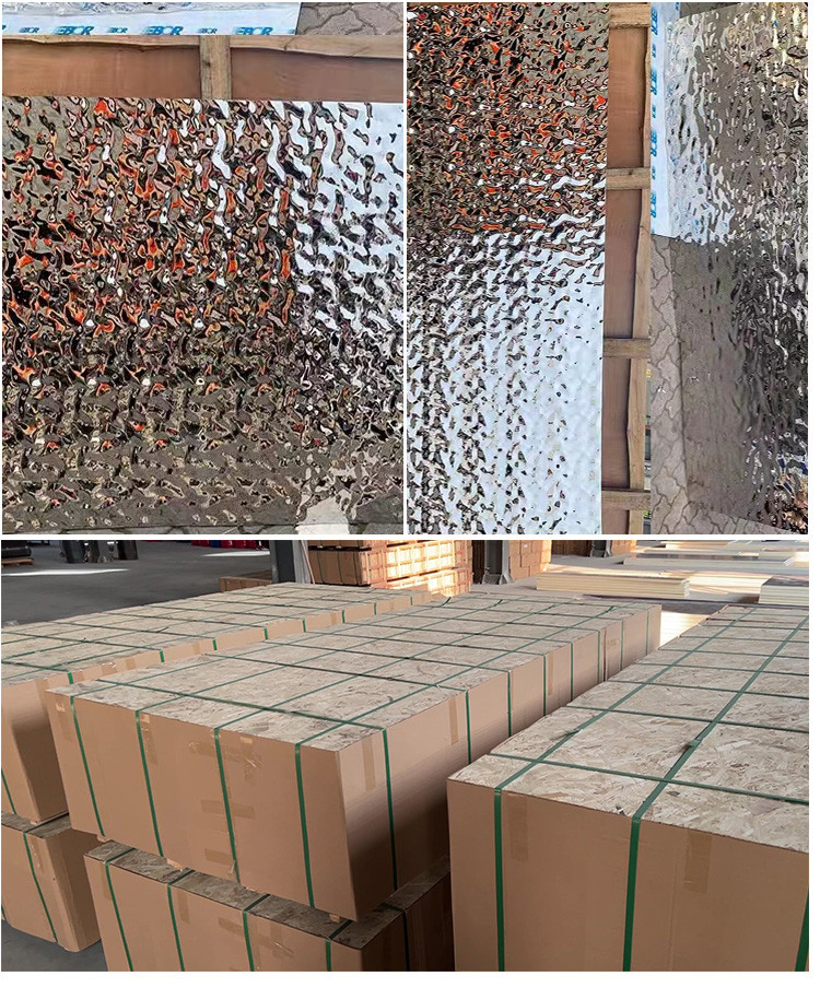 Water Ripple Panel Free Sample 1220*2440*5/8mm Flame Retardant Bamboo Charcoal Wood Eco-Friendly 3d Interior Wall Panels Water Ripple Texture