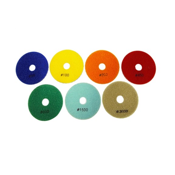 Resin Bond Diamond Concrete Polishing Pads 100mm 3 Inch 4 Inch