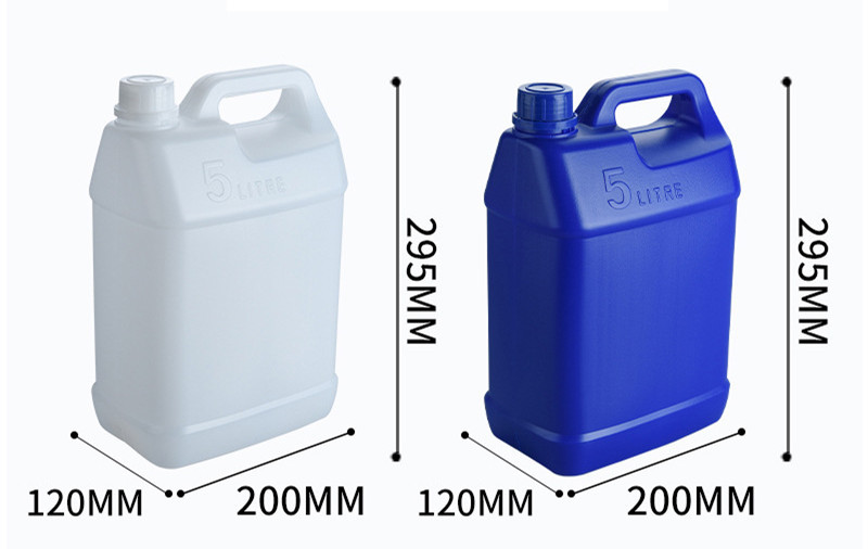 5 Liters Flat Mouth Plastic Handbucket Water Bucket Chemical Oil Bucket Can Be Customized