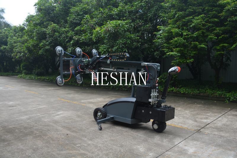 Vertical Vacuum Glass Lifter Battery Powered Glass Suction Cup Lifter CE Approved